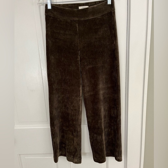 Avenue Montaigne Alex Soft Stretch Corduroy Pull On Wide Leg Pants Size 0
